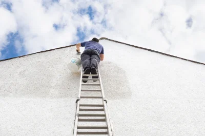 Peinture extérieure aux Garennes sur Loire — façades et ravalement